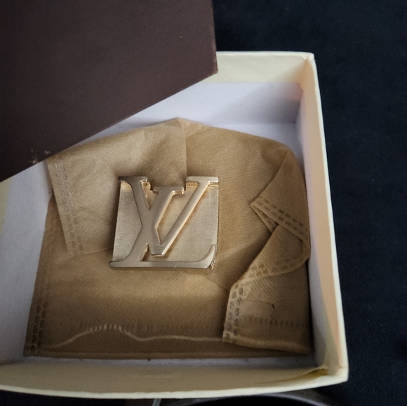 Gold and silver clasps, genuine. Genuine belt - Picture 2 of 3